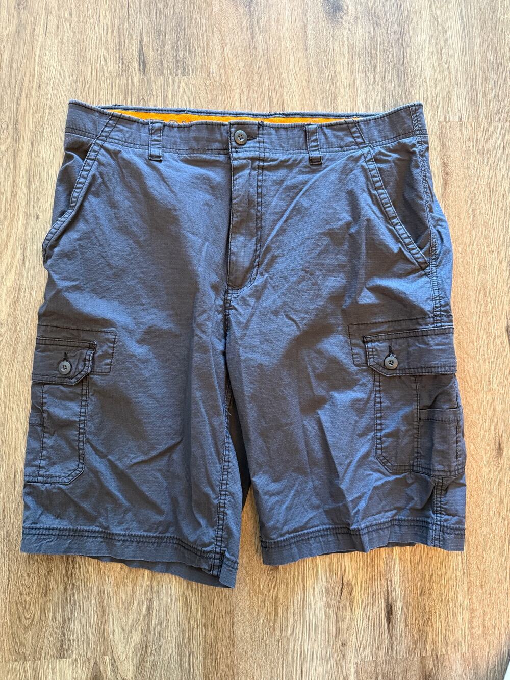 Wear First Blue Cargo Shorts Size 38 10” Inseam